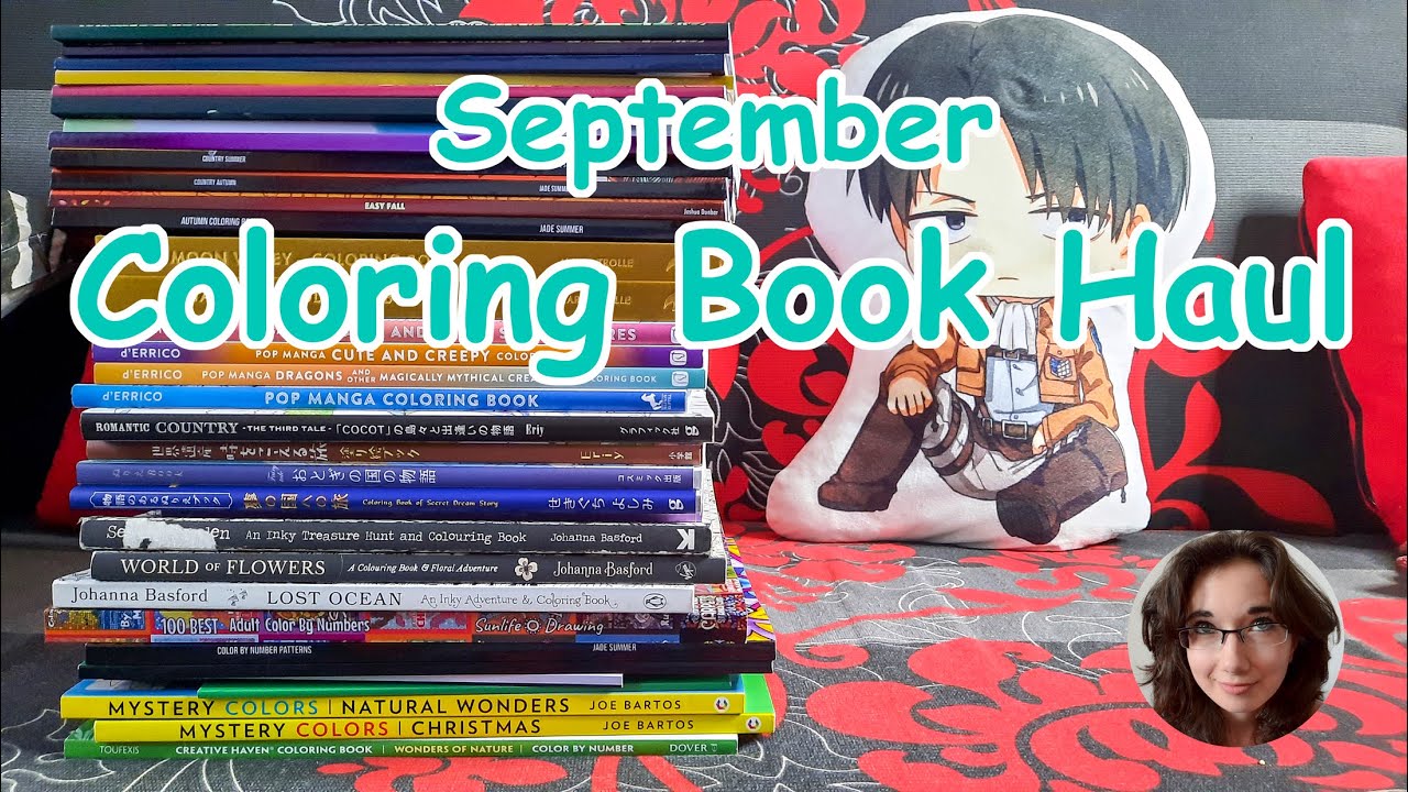 September Coloring Book Haul | 2022