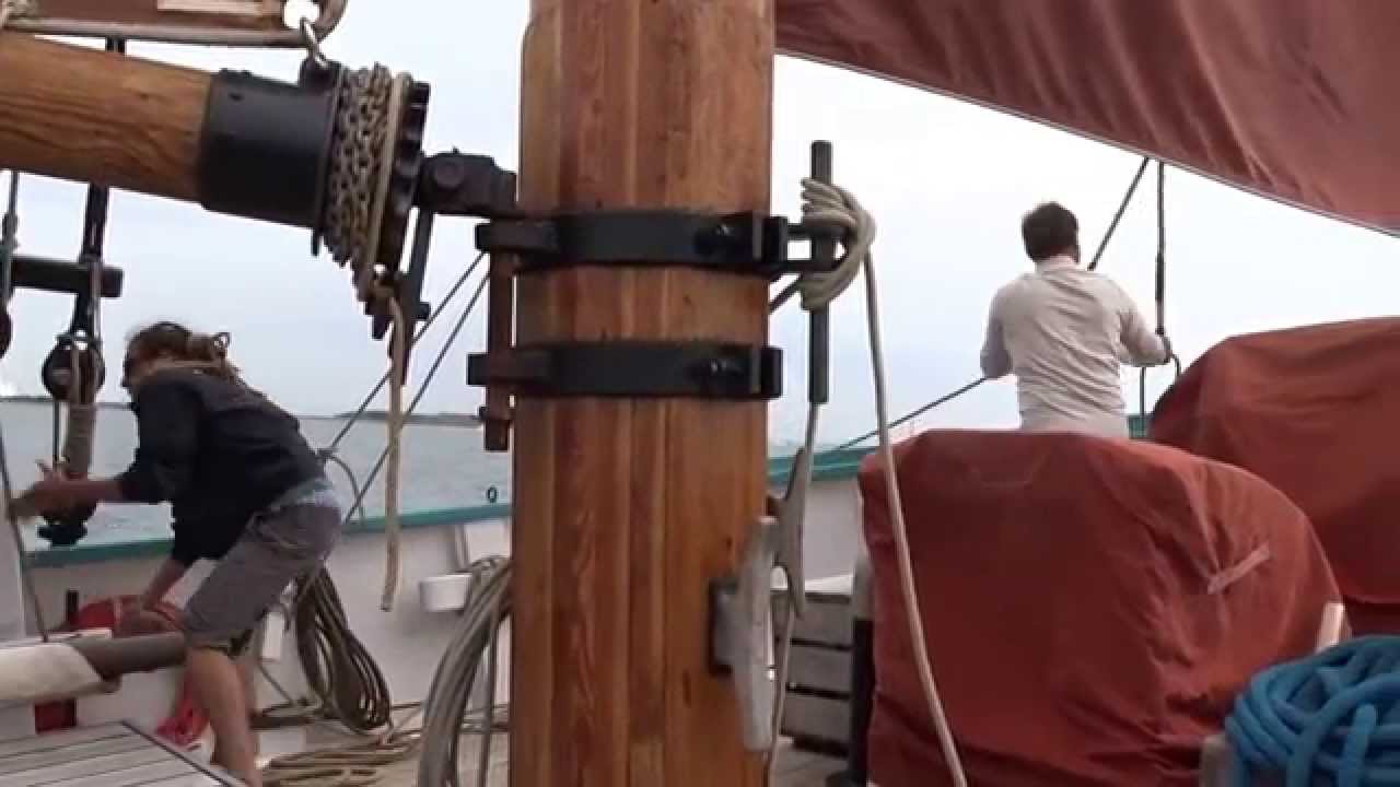 Sortie en Mer  sur  le Vieux Gr&eacute;ement Le Fleur de Lampaul - 20150818115115