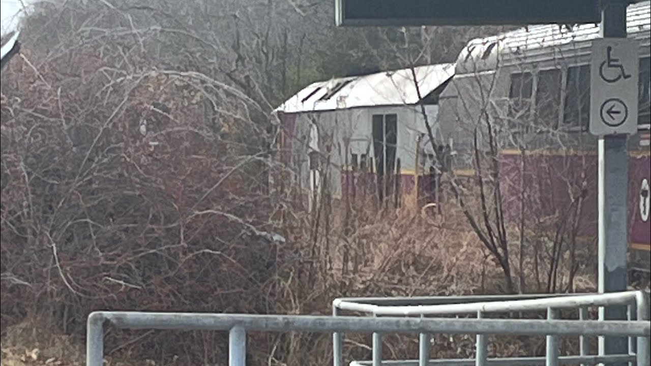 Riding MBTA commuter rail train #2707 from South Station to Forge Park/495 via Fairmount line