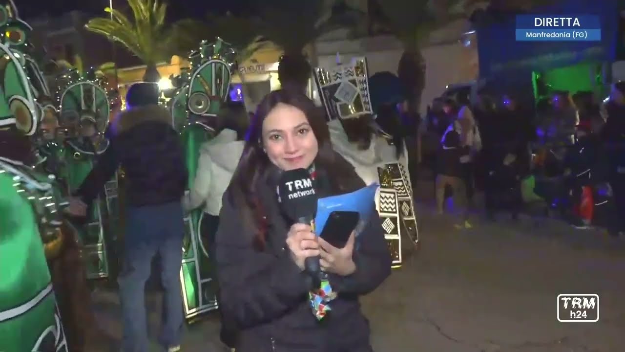 Carnevale a Manfredonia: collegamento con Rosanna Luise