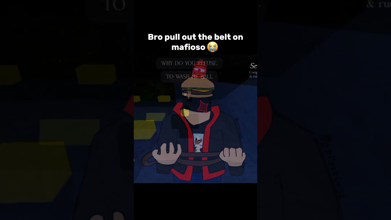 Not the belt 😭#roblox #forsaken #edit #funny #belt