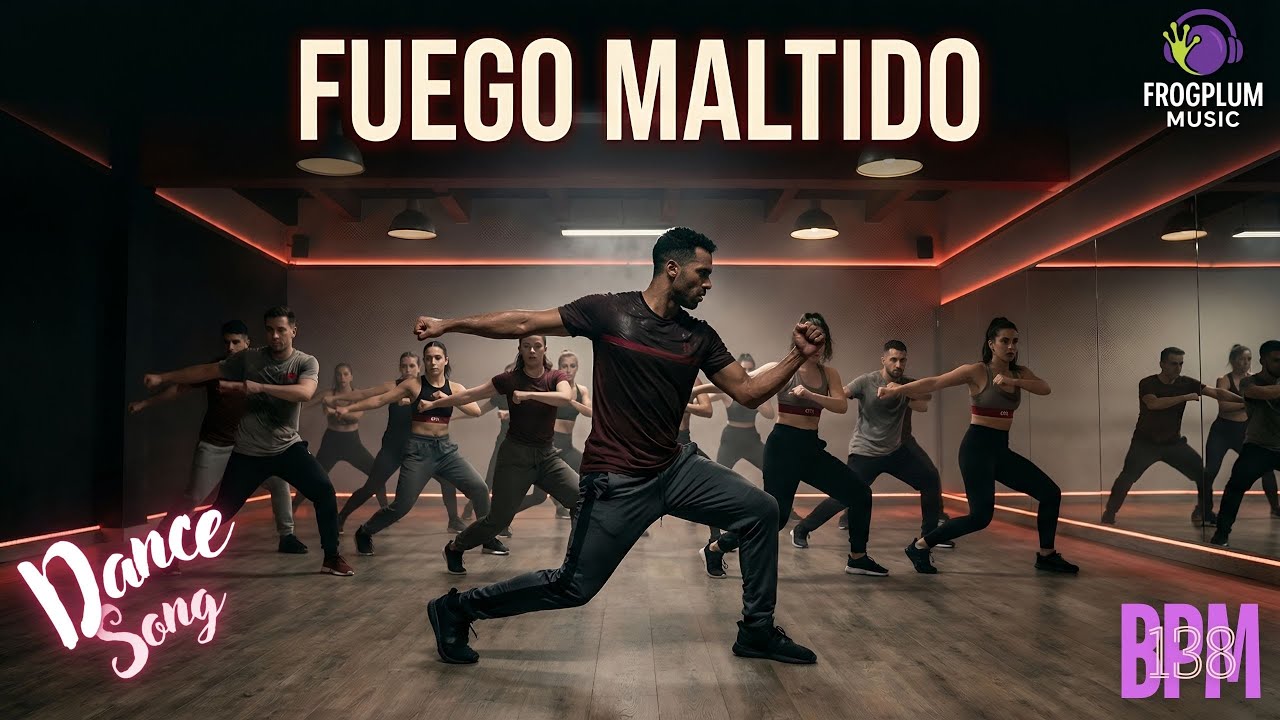 Fuego Maltido | 138 BPM Latin Brazilian Funk Club Workout 🔥🖤 #zumba #dancemusic