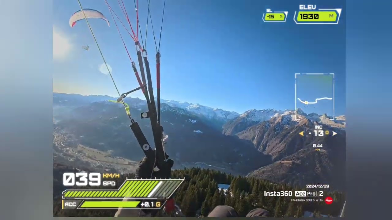 Parapendio Pinzolo Doss del Sabion 4K