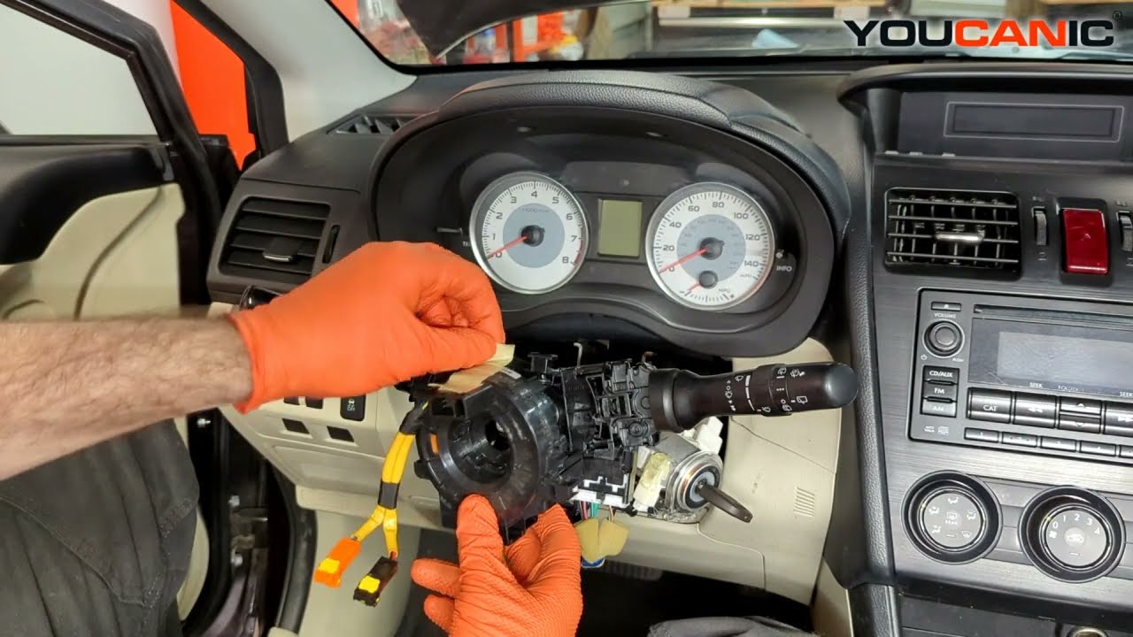 2012-2016 Subaru Impreza - Clock Spring Replacement