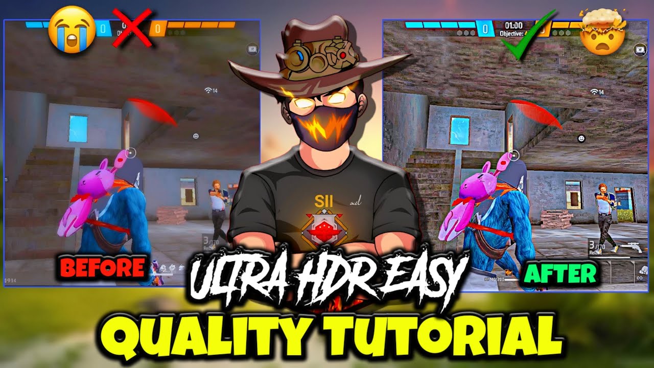 Free Fire HDR Sharpen Quality Tutorial Bangla Pc | Adobe Premiere Pro | Premiere Pro (2025)