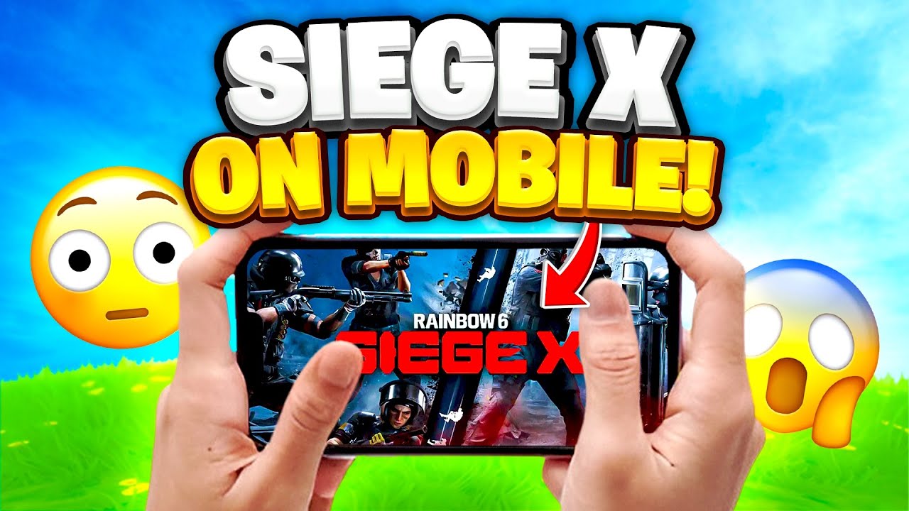Playing RAINBOW 6 SIEGE MOBILE (grinding ranked)