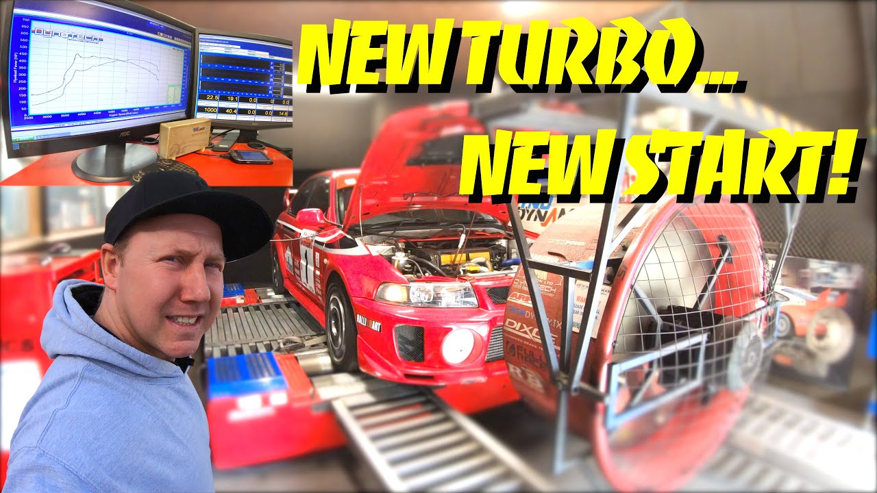 New turbo.... Dyno day.... Could things be on the up for the Evo?!