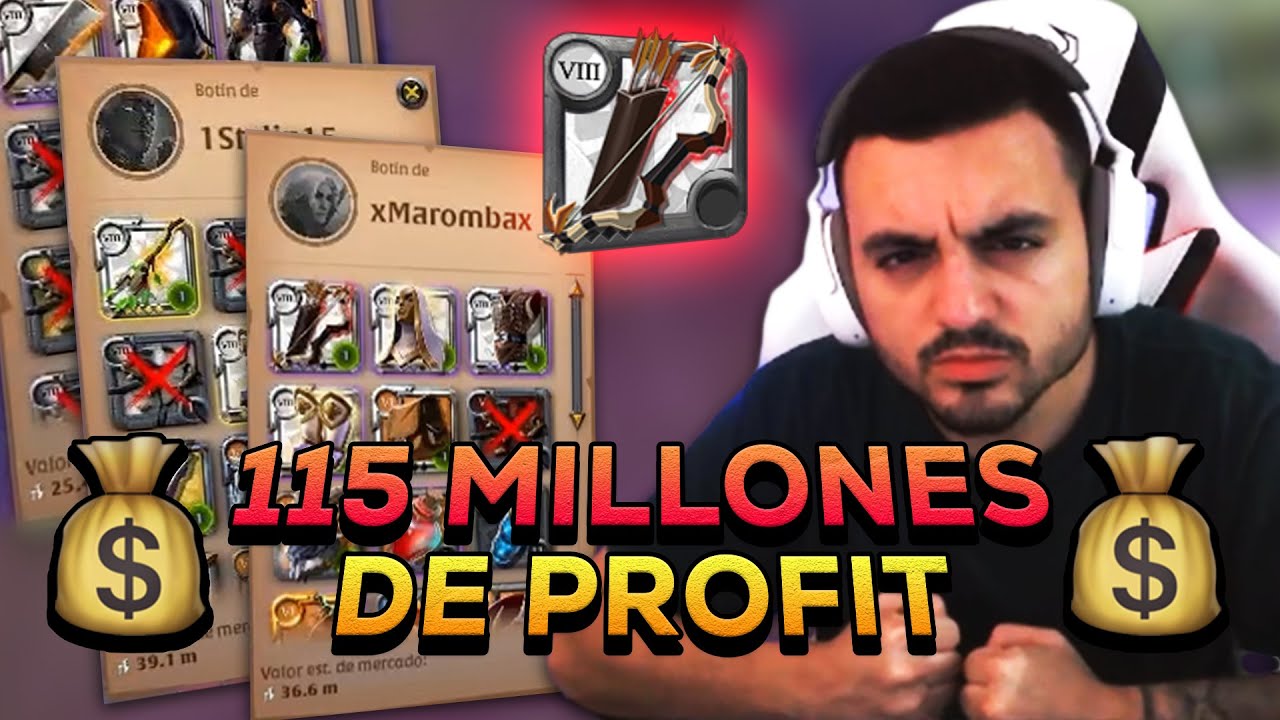 PELEAS MENOS TIER MISMA MAQUINA 🔥 BUILD META ARCO DE BADON 🔥 Albion Online Español