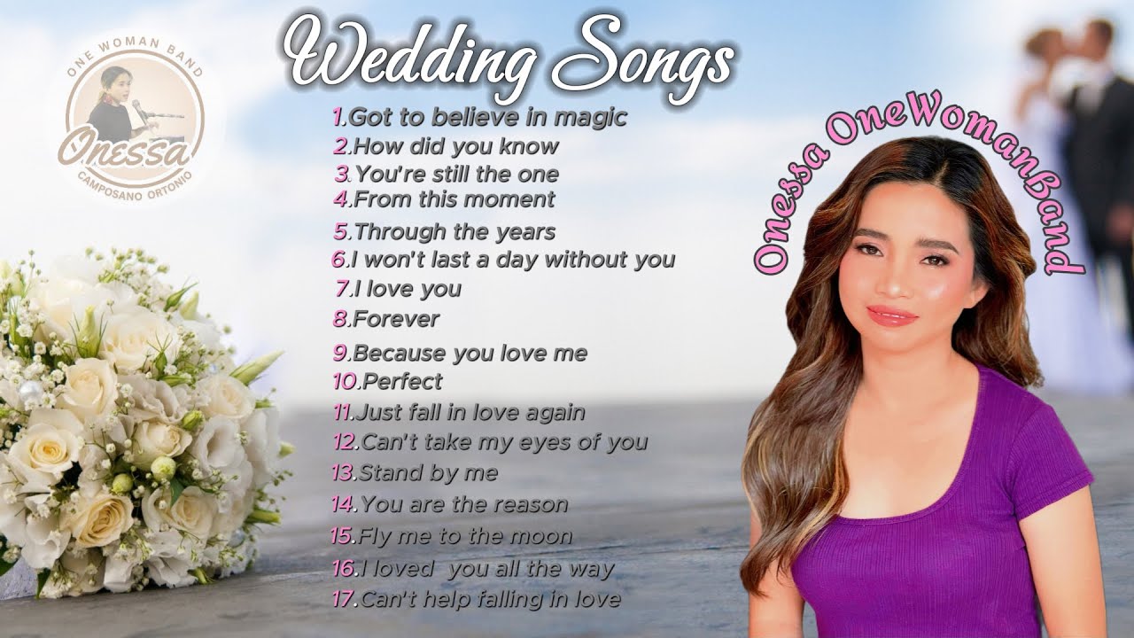 WEDDING SONGS | ONESSA ONEWOMANBAND | COVERSONGS | COVER ARTIST#onessaonewomanband #lovesongs