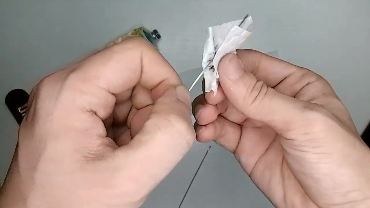 Handmade sewing needles (Milliner). Part 7 of 7 - Polishing.