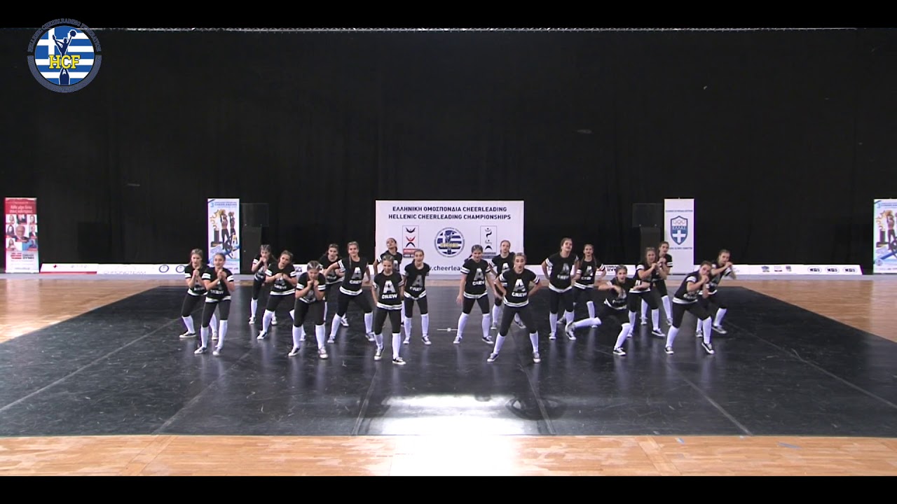 151 SENIOR TEAM CHEER HIP HOP ΕΛΛ ΕΝ ΟΜ Α Χ  ΟΙ ΑΜΑΖΟΝΕΣ  AMAZONS VARIS BLUE