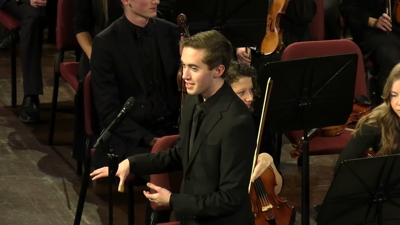 Utah Youth Symphony Orchestra at the Tabernacle at Temple Square, January 25, 2024