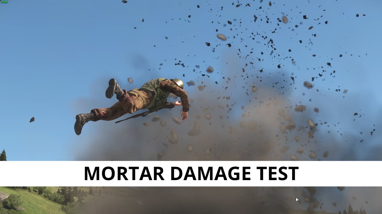Mortar Damage Test | Arma Reforger 1.3