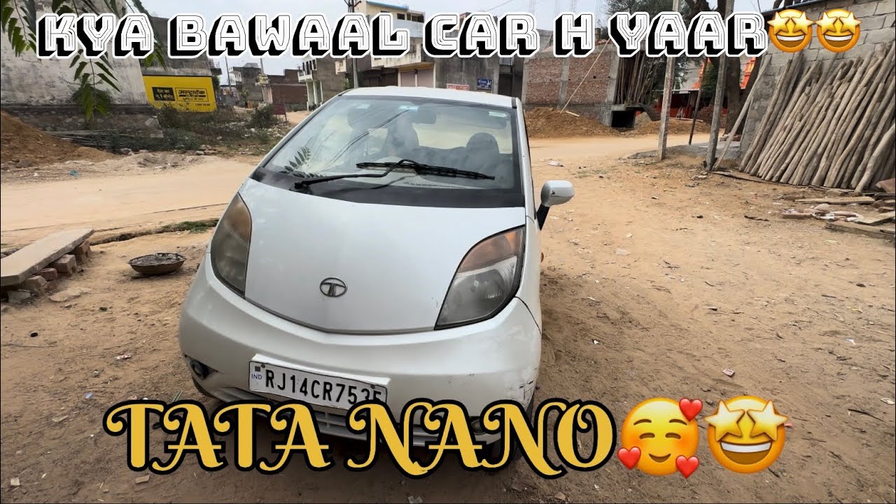 TATA NANO😎😎Какая это сумасшедшая машина, друг🥰🥰#youtubeviralvideo #tatanano #automobile