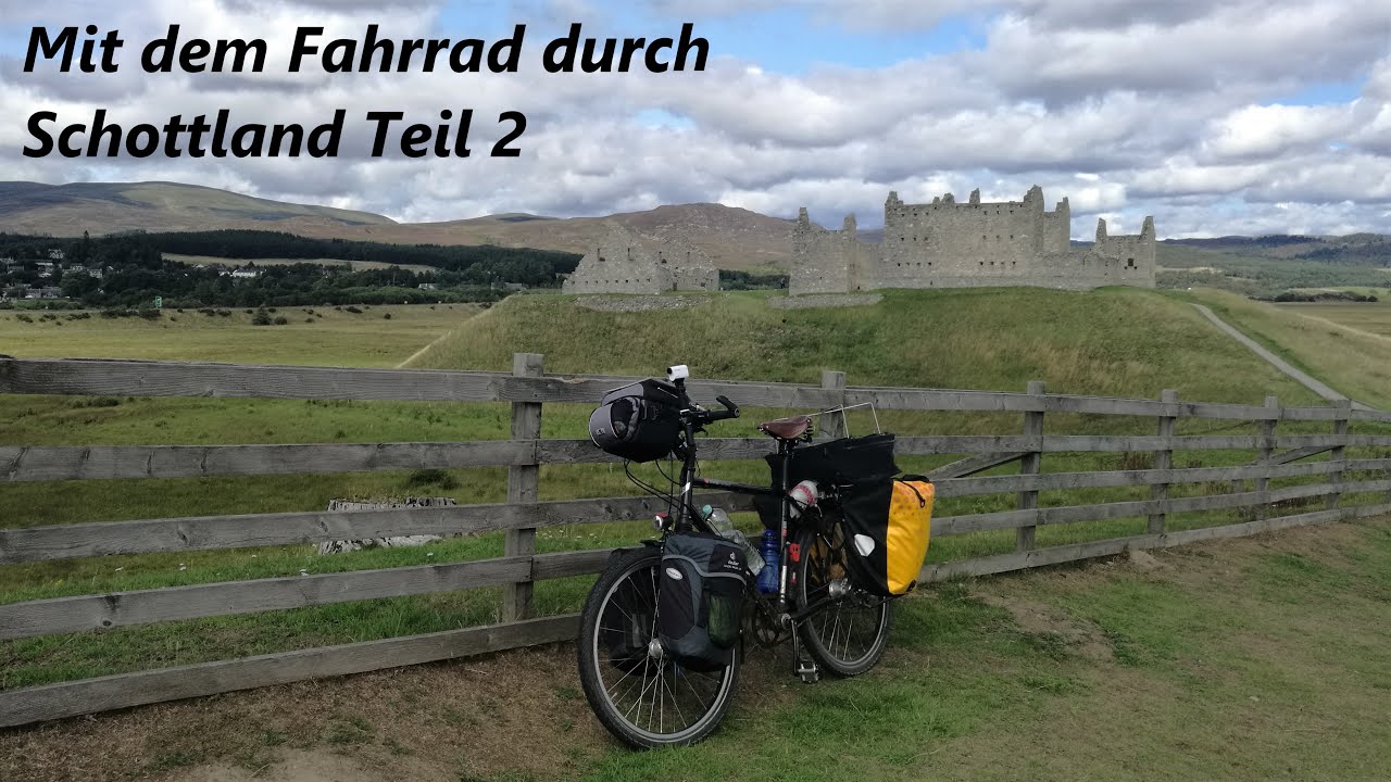 Mit dem Fahrrad durch Schottland Teil 2 Von Dunoon nach Foyers am Loch Ness