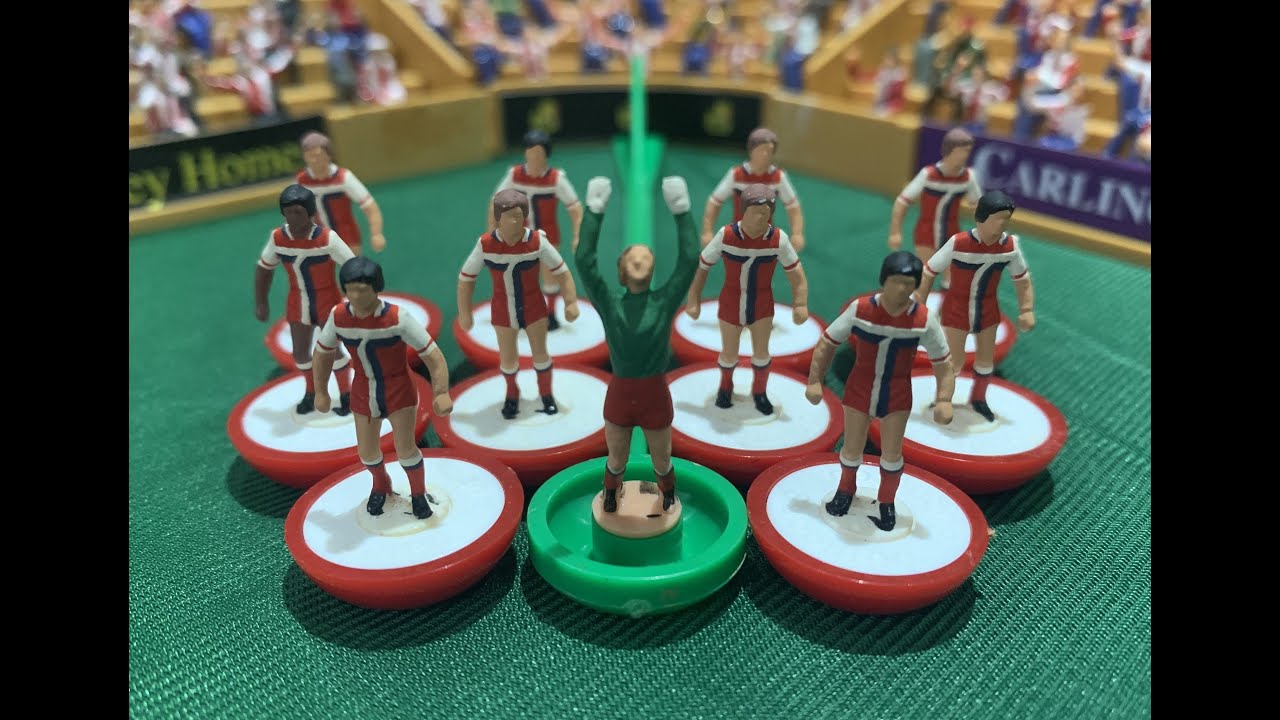 Subbuteo Showcase - Handpainted English League Teams by Helen Longworth