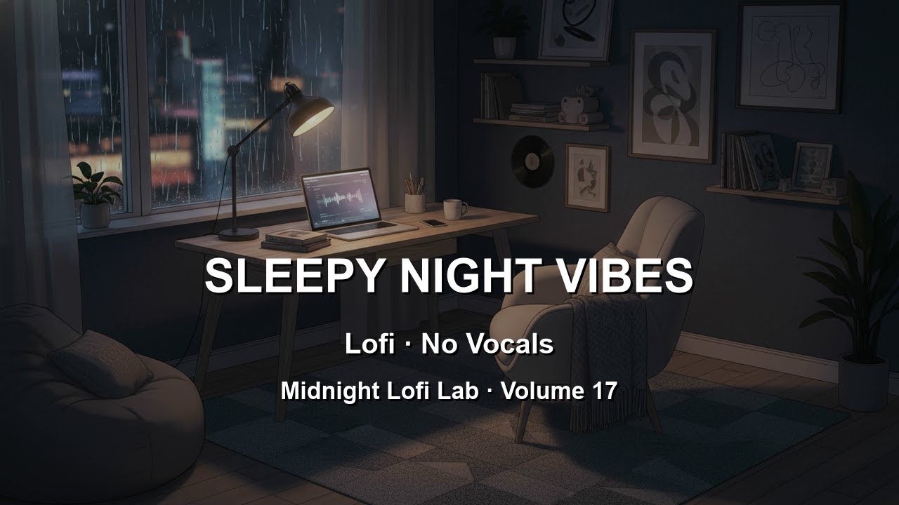 City Lights Static   Midnight Lofi Lab   Volume 17
