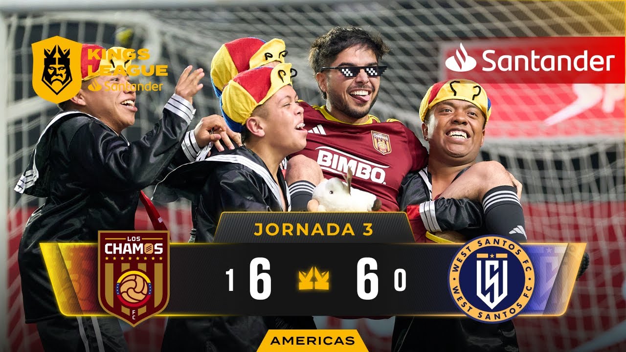Los Chamos FC de TheDonato Y Yolo VS West Santos FC de WesCOL y Arc&aacute;ngel | J3 (6-6)