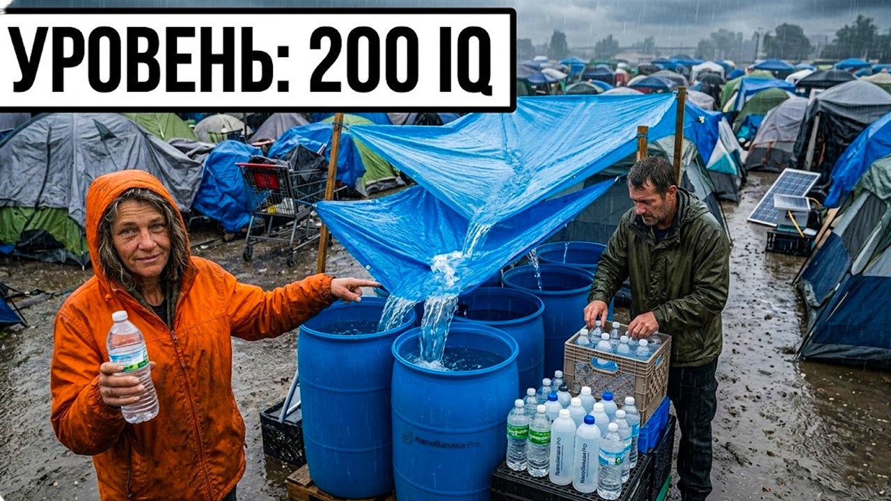 Секрет Бездомных Как Получить Питьевую Воду И Утолить Жажду!