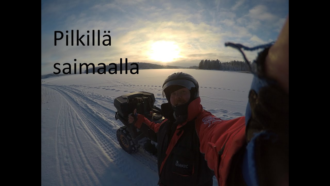 Pilkillä saimaalla