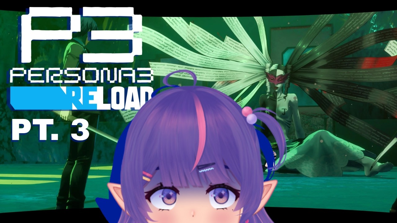 【Persona 3 Reload】What Mysteries Lie Behind the Dark Hour? Guess we'll find out! 💜💊 #FuwaStrim