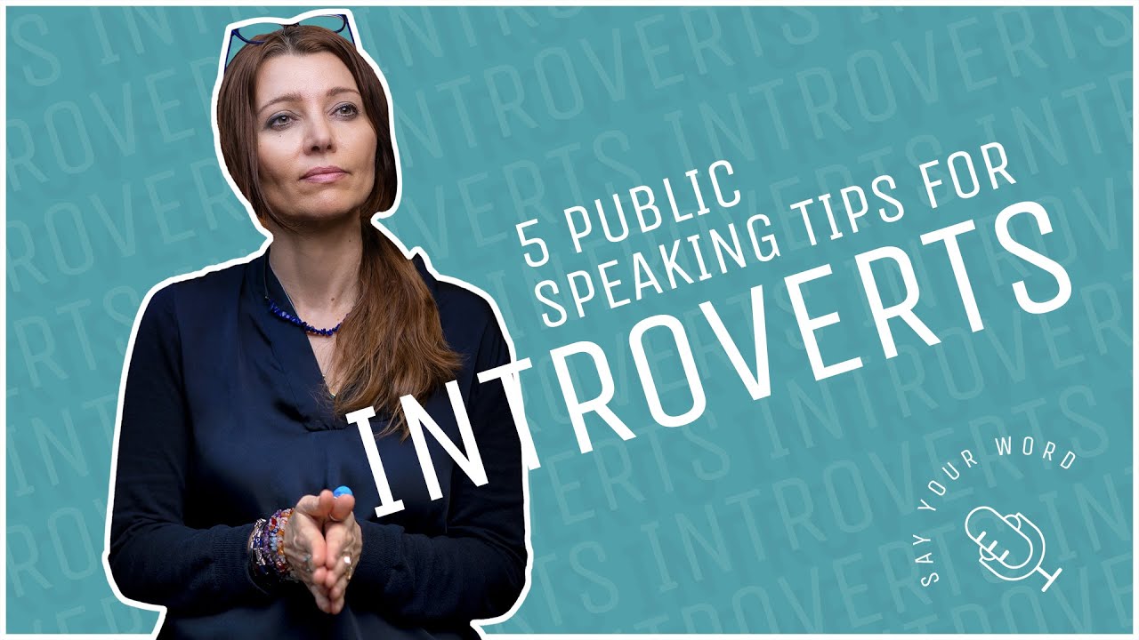 5 PUBLIC SPEAKING TIPS FOR #INTROVERTS / by ELIF SHAFAK