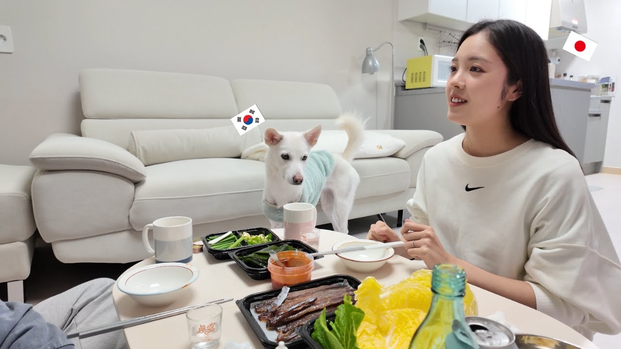 소주 땡긴다는 일본인 아내에게 제철 과메기를 사다줬더니..