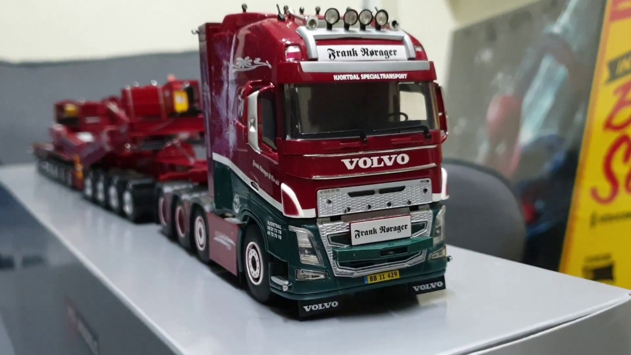 WSI Models Volvo FH4 Frank Norager Noteboom Trailer