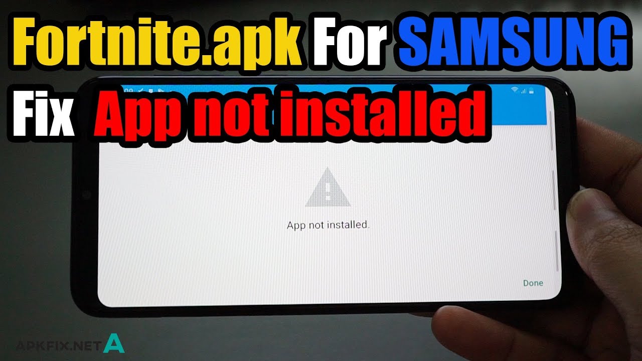 Fortnite.apk For SAMSUNG Fix 