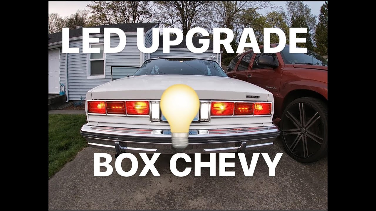 LED UPGRADE ON BOX CHEVY | 1977-1990 | AEROCOUPE | LS | BROUGHAM