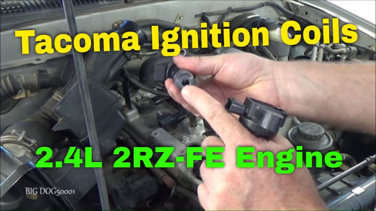 Toyota Tacoma Ignition Coil Replacement 2002 Four Cylinder 2.4L 2RZ-FE (2001-2004 Similar)
