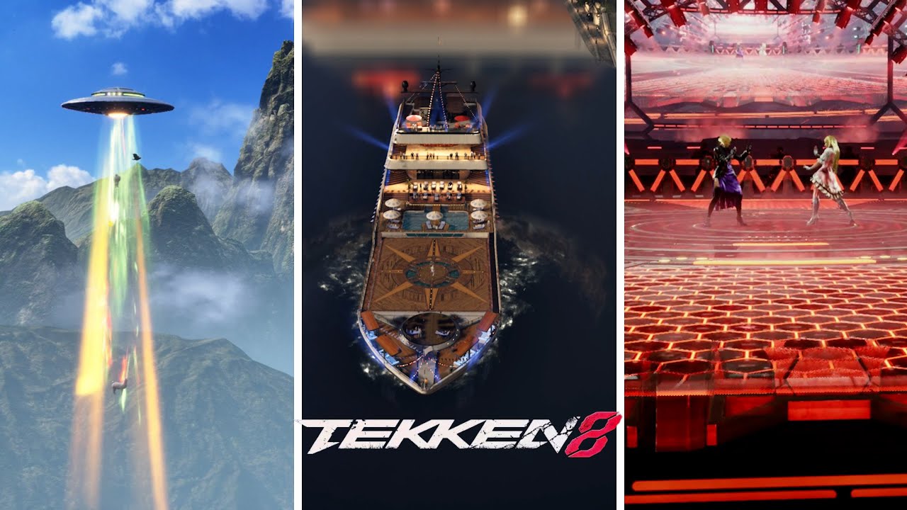 Tekken 8 - All Stage Background Details (No Cinematic Camera)1/2