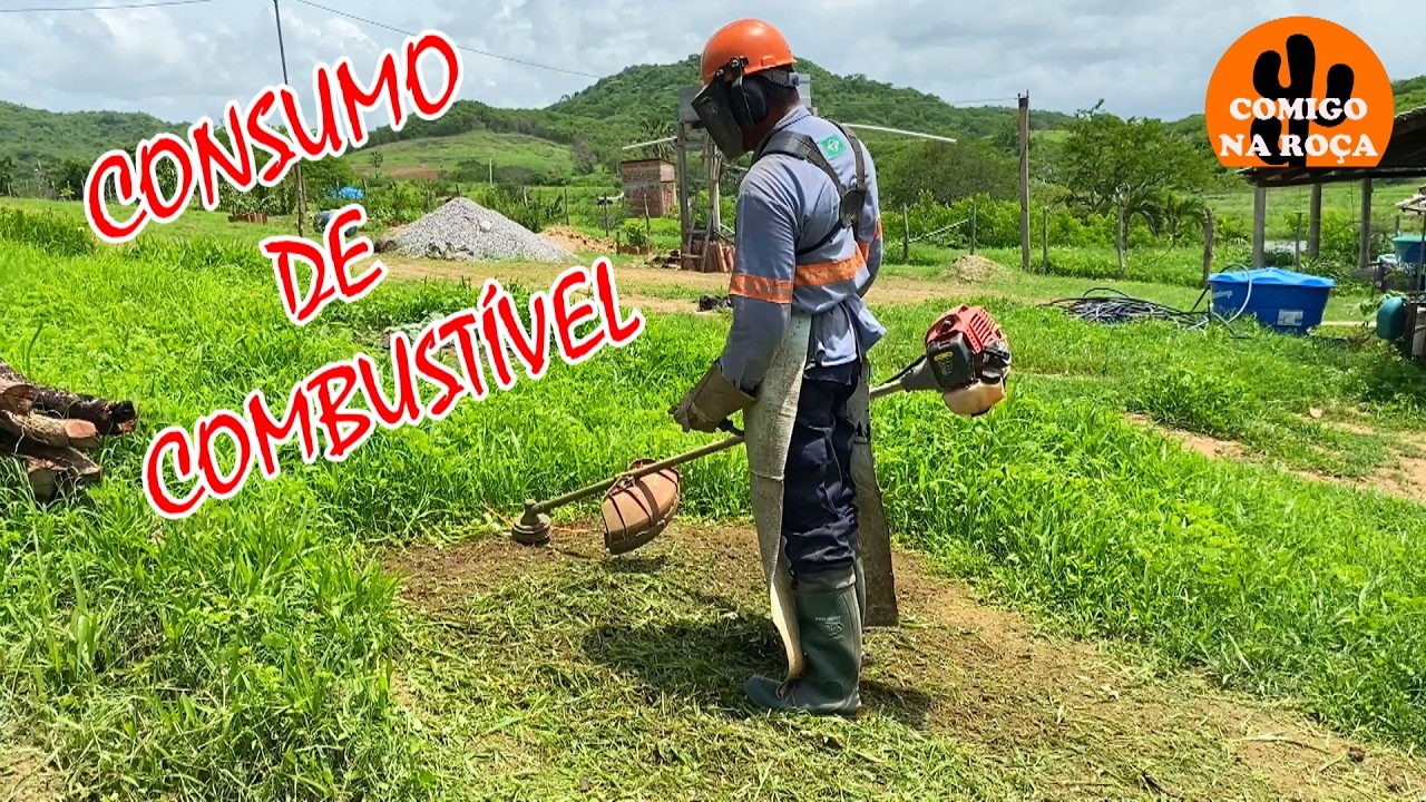 ROÇADEIRA TOYAMA TBC43X CONSUMO DE COMBUSTÍVEL