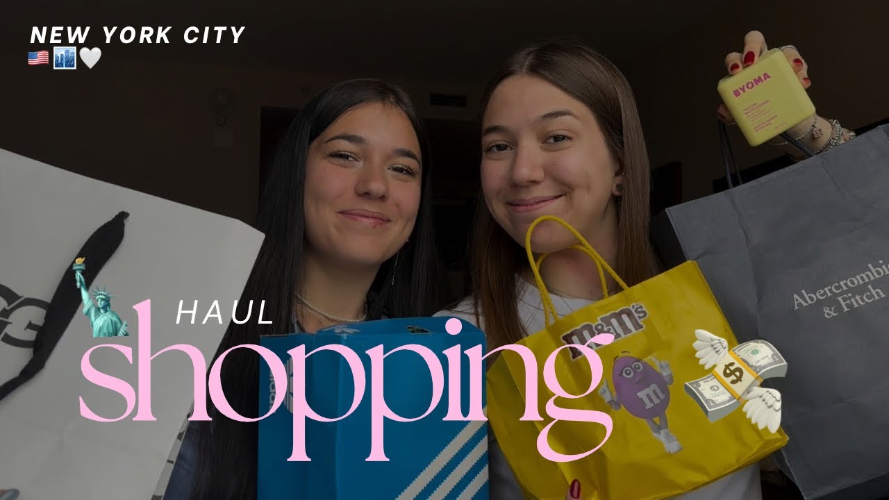 haul di tutto lo shopping fatto a nyc🗽💸