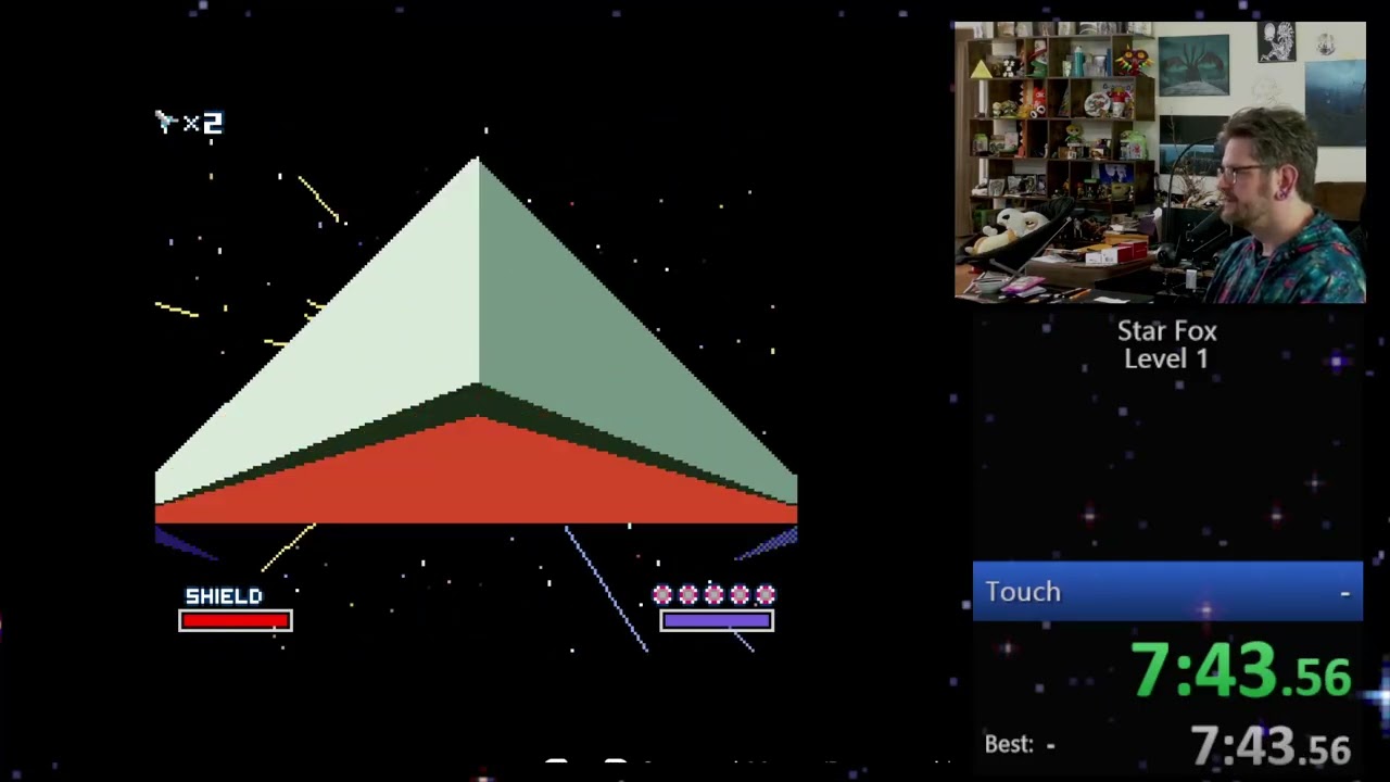 Star Fox Warpless lvl1 Speedrun 27:00