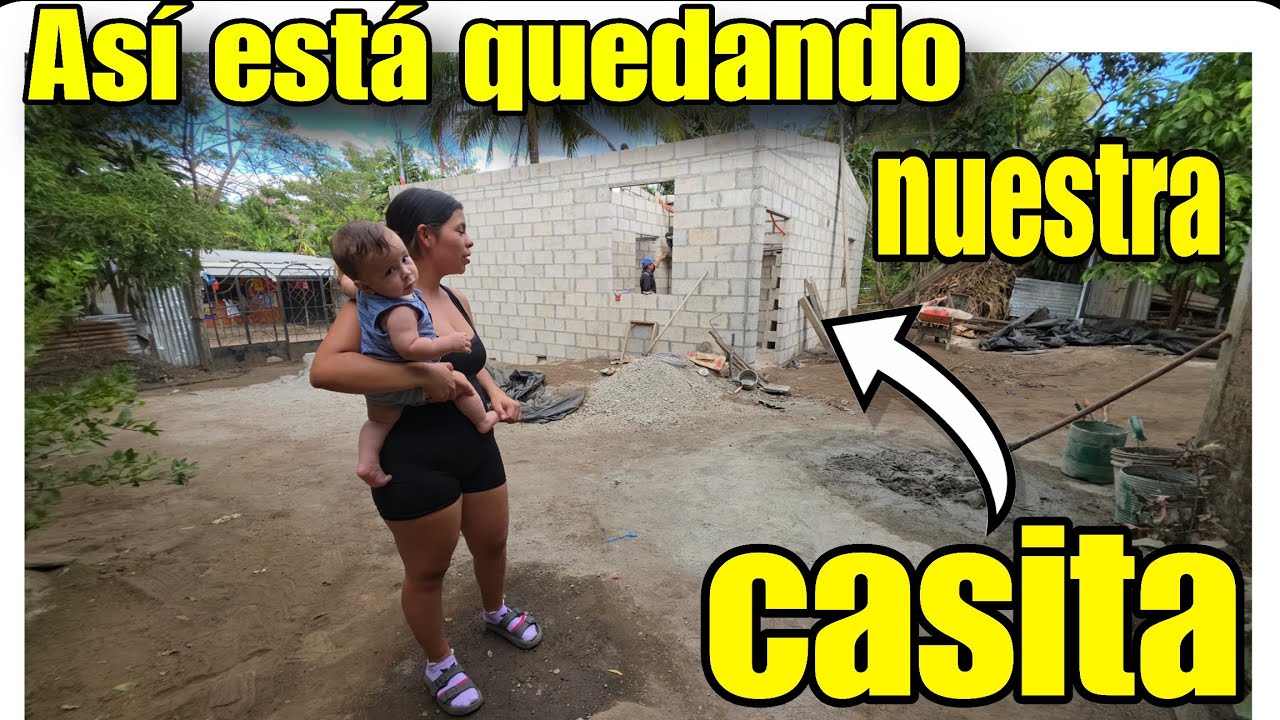 Joelito y Jenniffer estan felices de ver el gran avance de la casa🥹🏡Miren que grande quedo😱☺️