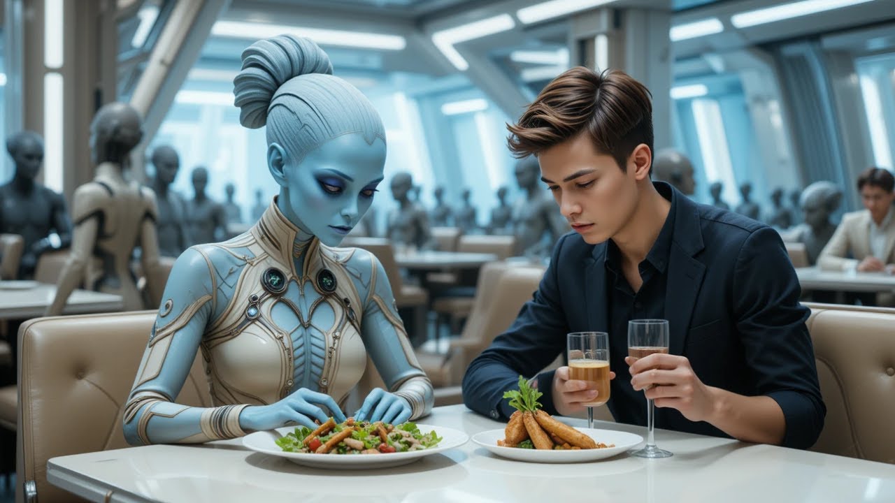 Se rieron mientras la niña alienígena moría de hambre…hasta que un humano dijo: ‘Ven a comer conmigo