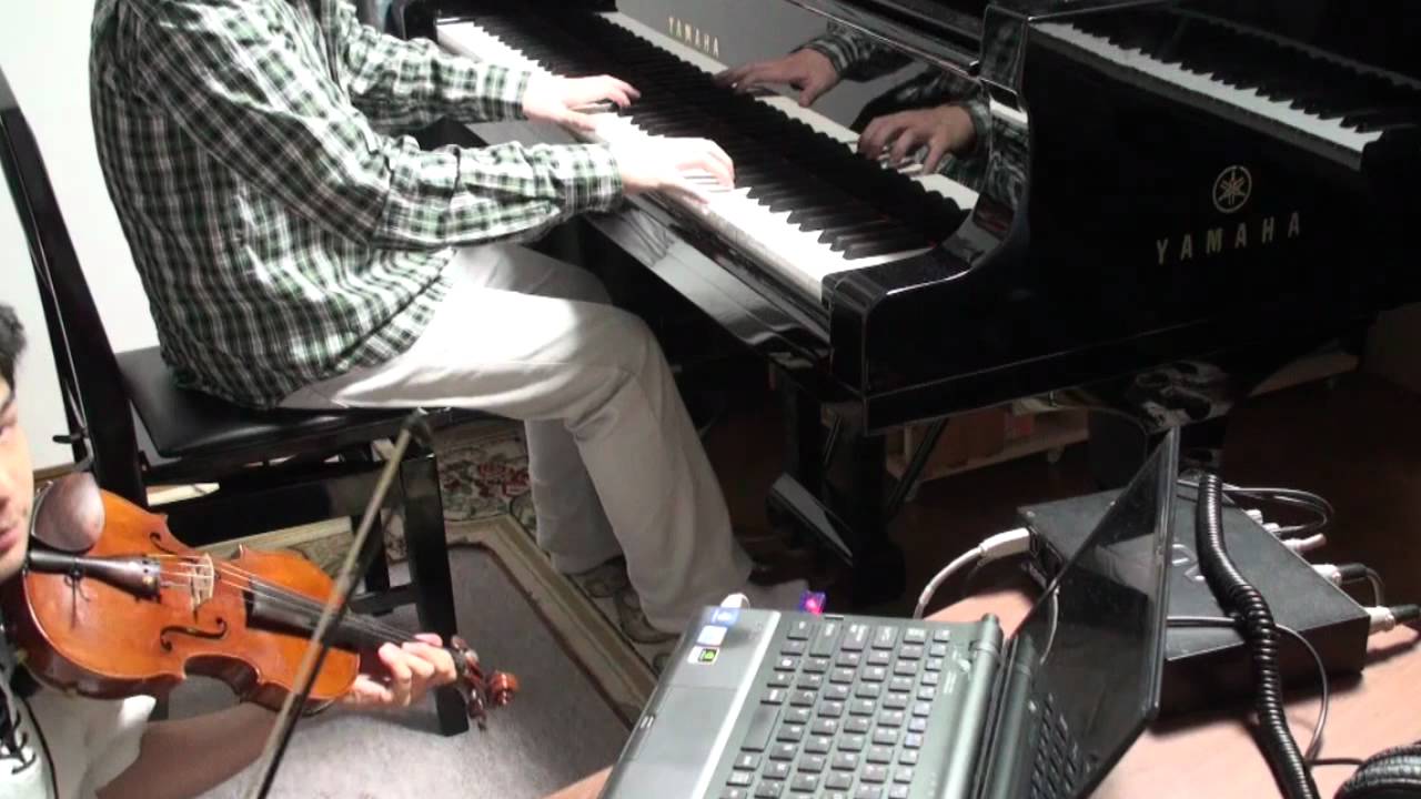 マクロス即興メドレー MACROSS Medley Piano+Violin free improvisation play / TAMUSIC