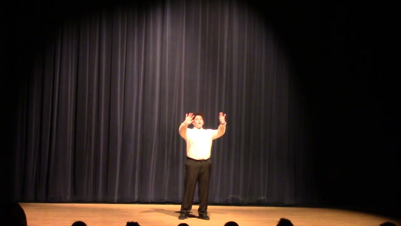 Eye'n Banks singing A Million dreams