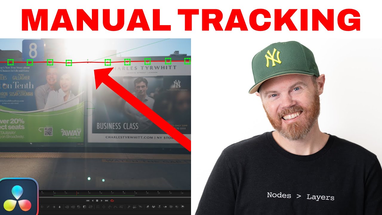 Ручное отслеживание в DaVinci Resolve, когда ИИ нас подводит