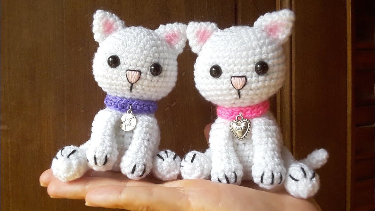 GATITO AMIGURUMI. Parte 1♡ .Tejido a CROCHET. Tutorial. PASO A PASO.