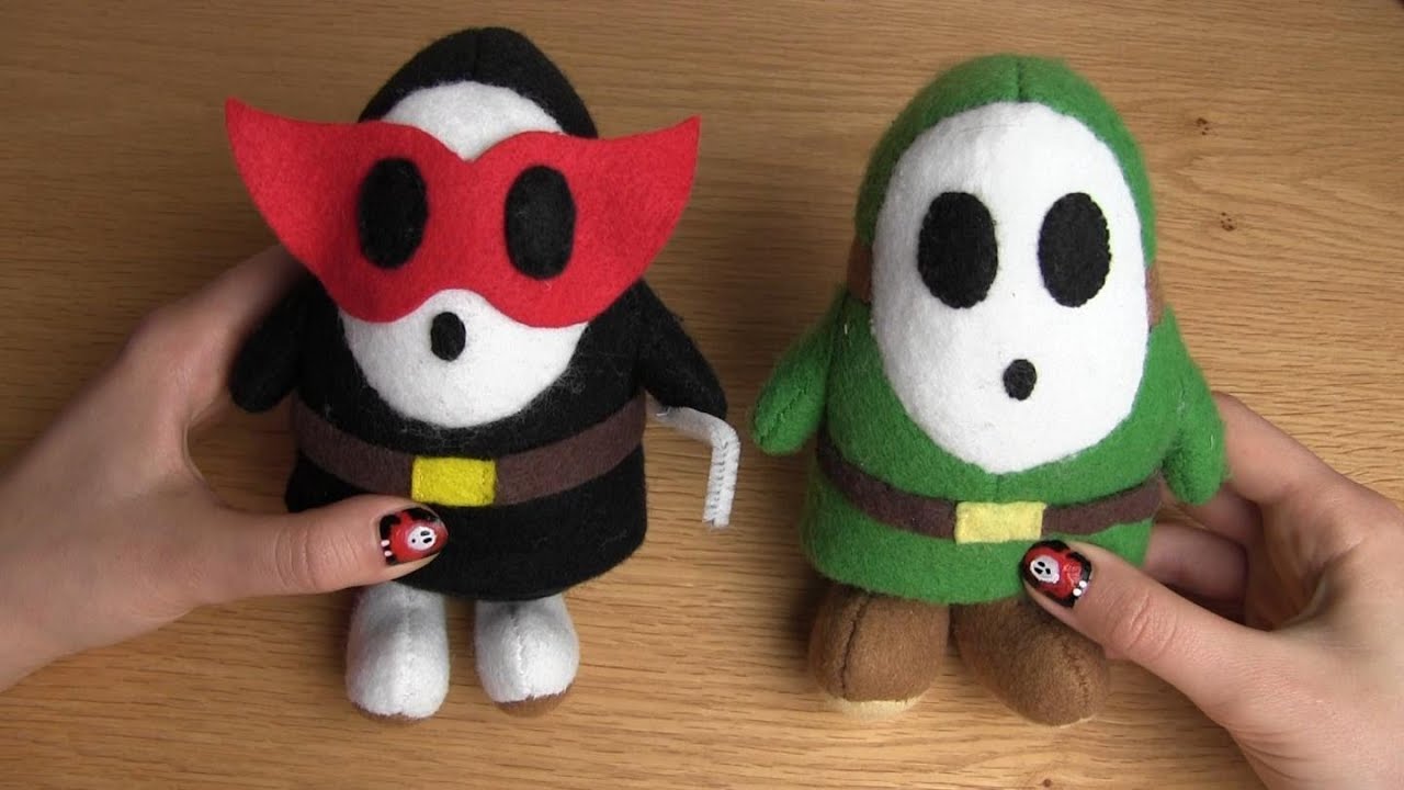 Make your own Shy Guy Plush