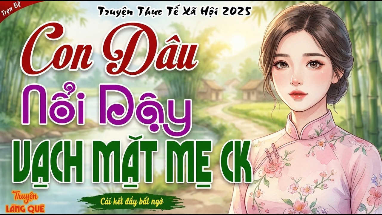 QUÁ HAY! Càng nghe càng hay： CON DÂU NỔI DẬY – VẠCH TRẦN BỘ MẶT MẸ CHỒNG ĐỘC ÁC