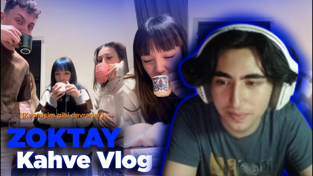 Kaphtans Zoktay'ın Kahve Vloglarını İzliyor! | Çamaşır Sulu Kahve