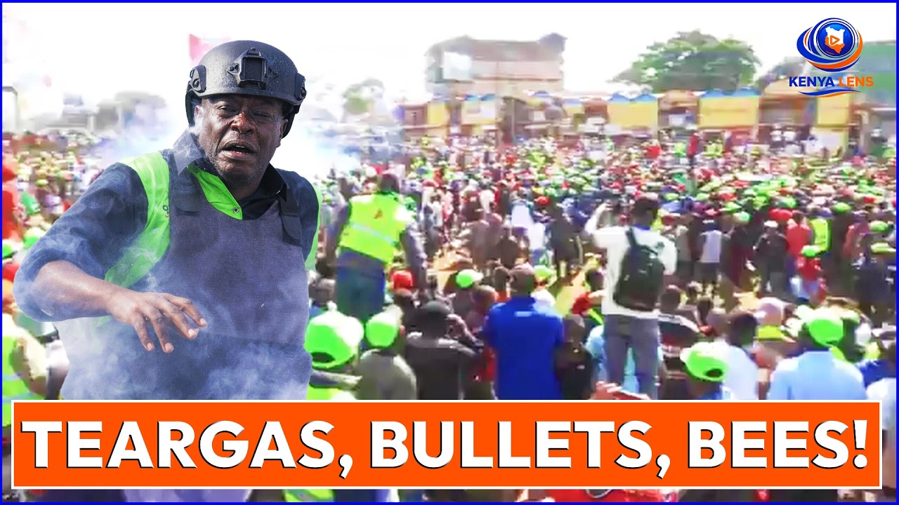 🔥Kimbimbi In Kikuyu As Police Aim At Gachagua With Teargas And Bullets.Ni Kubaya🔥