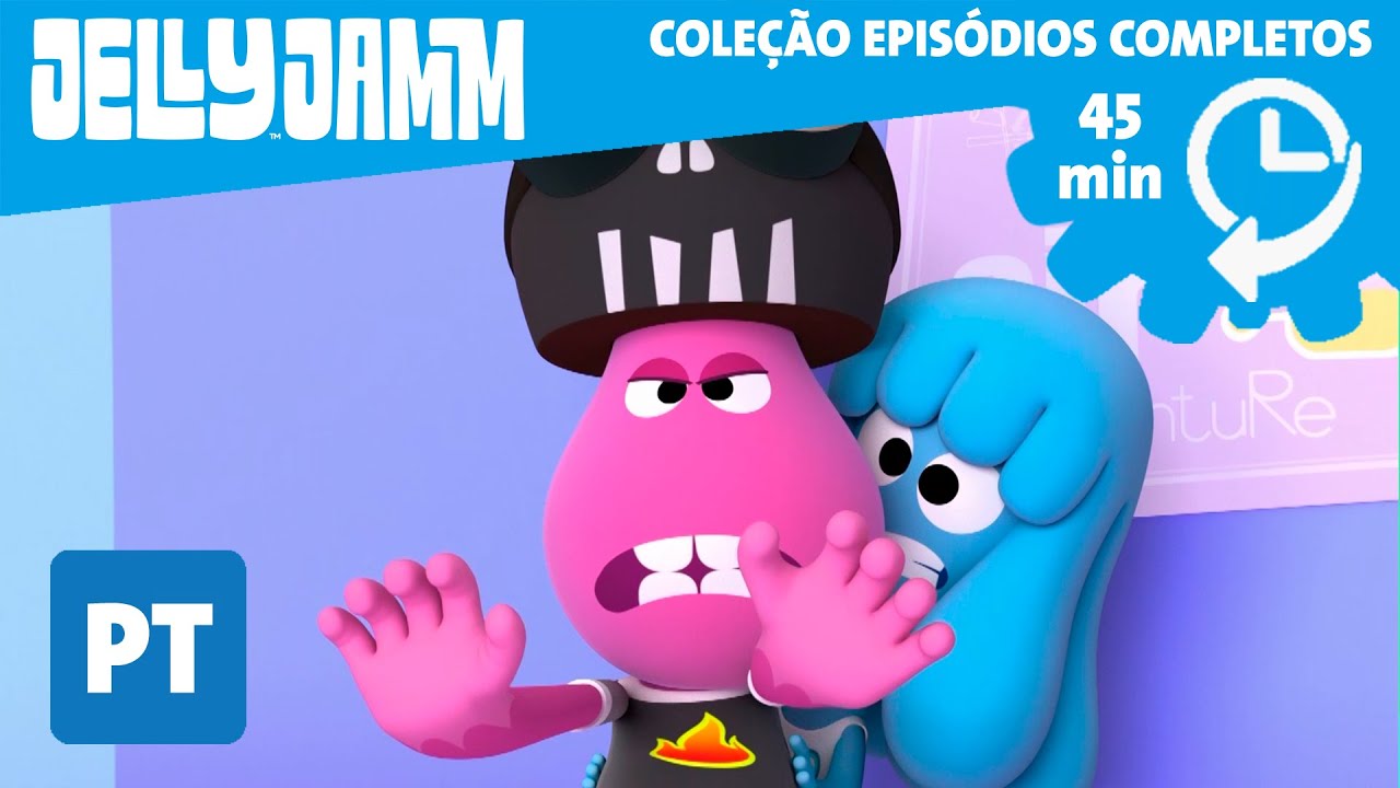 Jelly Jamm. Coleção Ep9 - 12. Desenhos animados em português completos.