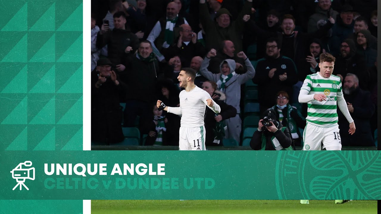 Unique Angle: Celtic 1-0 Dundee Utd - Liel's late Paradise winner! 🍀