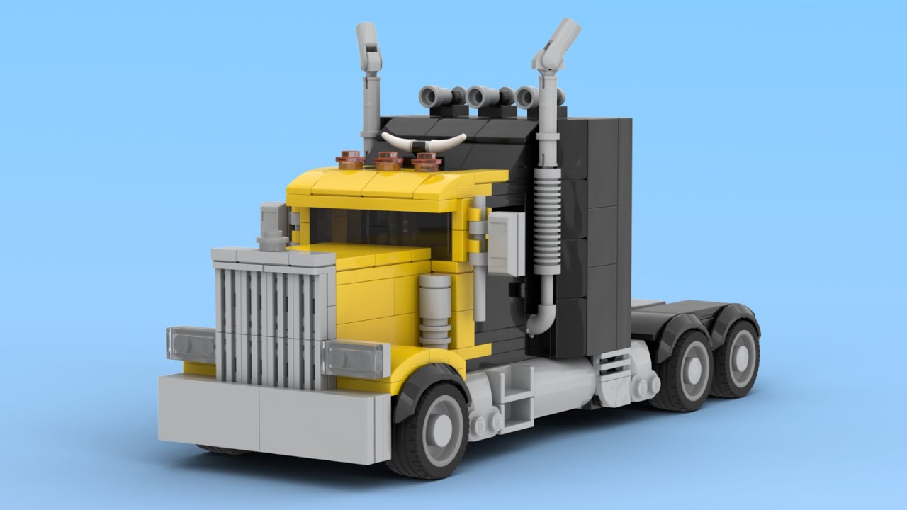 LEGO US Semi Truck 💥 Ready to Roll with Power and Precision! 🚛🧱#lego