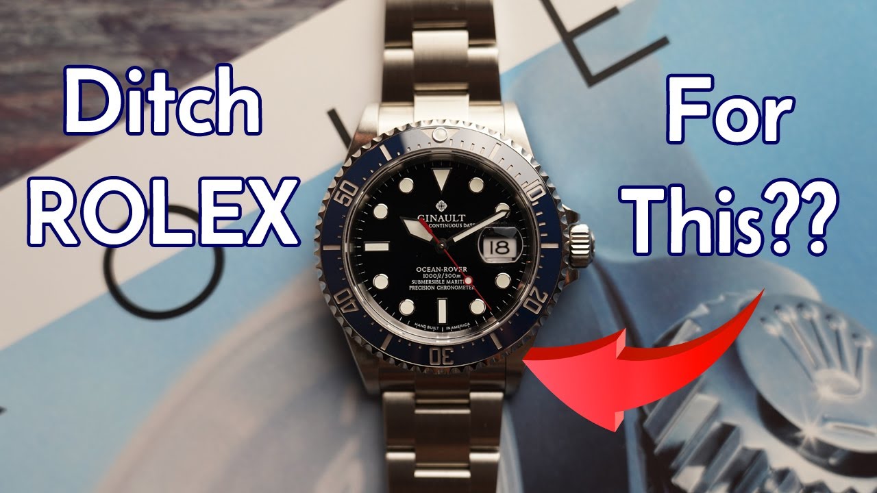 UPGRADED Ginault Ocean Rover 2.5 Review - Vintage Rolex Submariner Vibes!