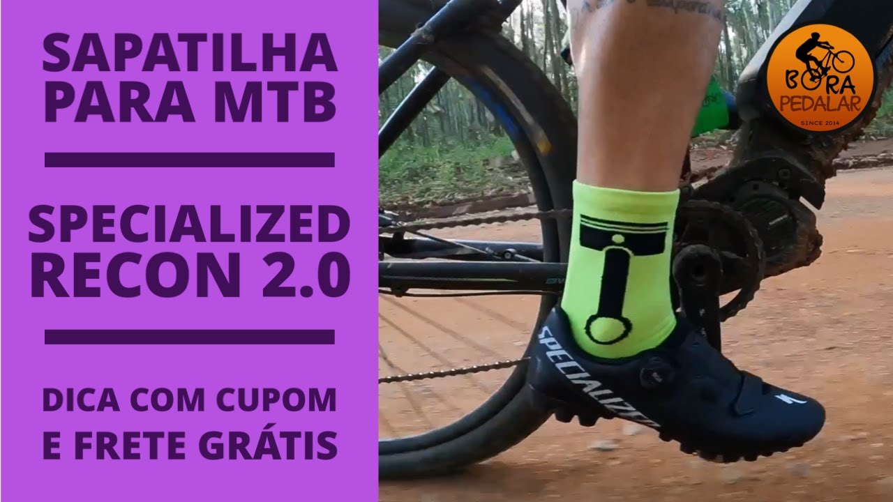 Sapatilha Specialized MTB Recon 2.0 - Testamos e temos DICAS de CUPOM e FRETE GRÁTIS!